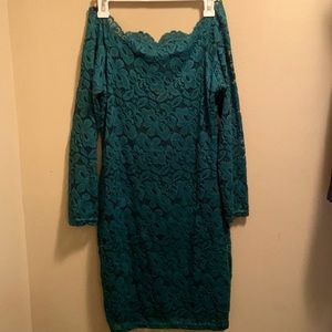 Floral cocktail-style dress